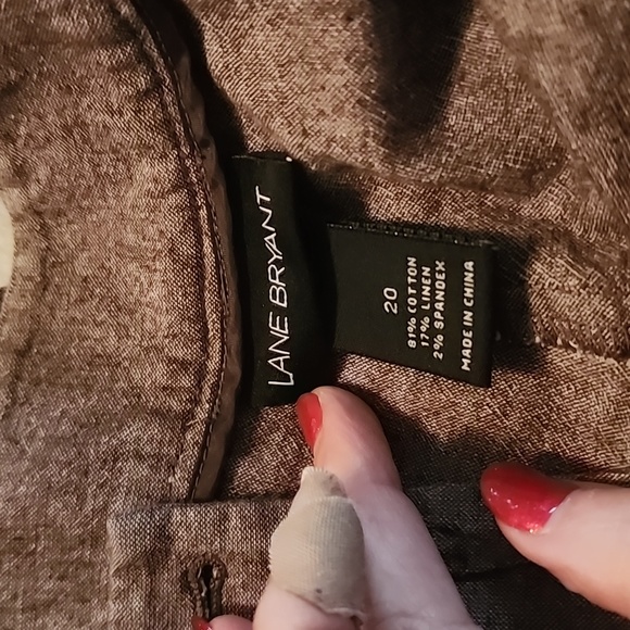 LANE BRYANT WOMEN'S CAPRIS. SIZE  20. - Picture 5 of 7